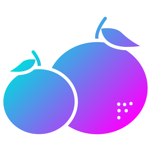 mandarina Generic Flat Gradient icono
