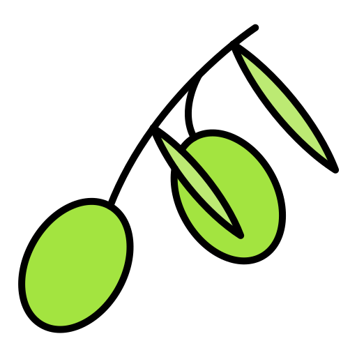 aceituna Generic color lineal-color icono