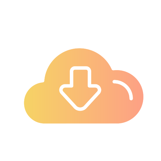 dati cloud Generic Flat Gradient icona