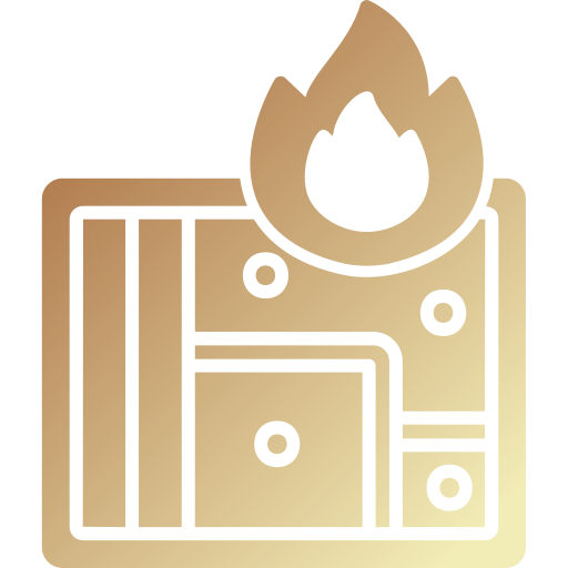 Fire location Generic Flat Gradient icon