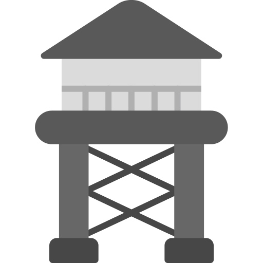 torre de água Generic Grey Ícone
