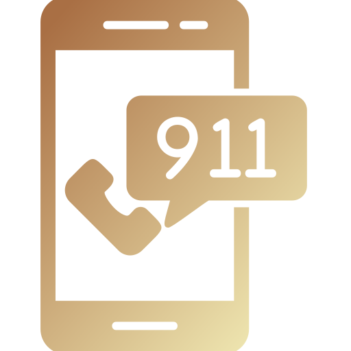 911 call Generic Flat Gradient icon