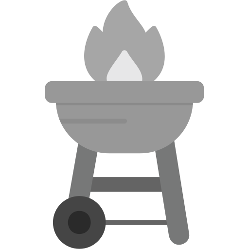 barbecue Generic Grey icona
