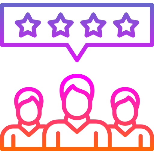 Customer review Generic Gradient icon