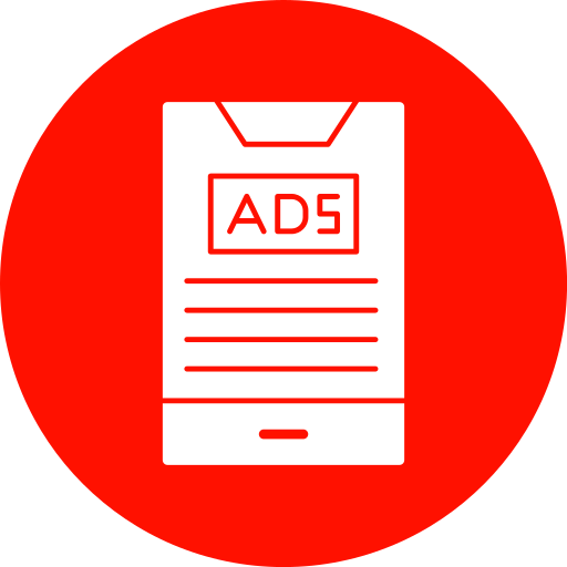 Mobile advertising Generic Mixed icon