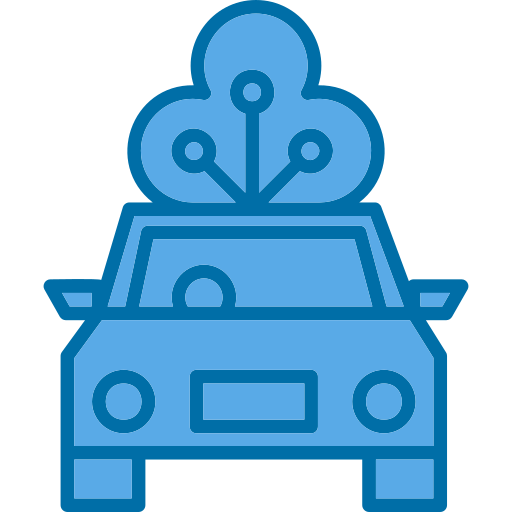 coche Generic Blue icono