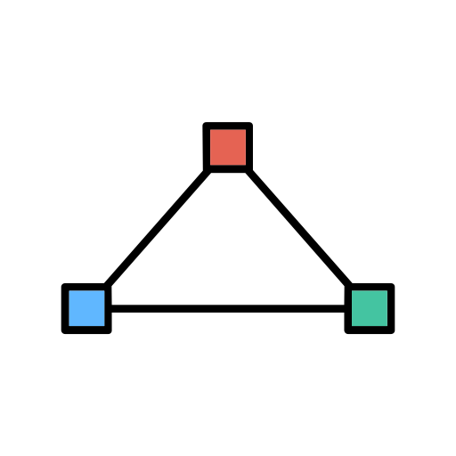 punto Generic Outline Color icono