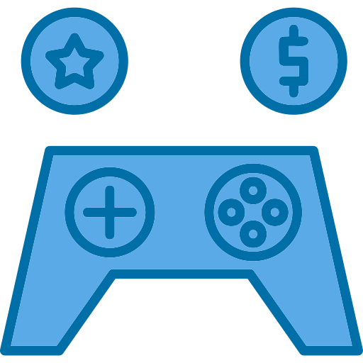 Gamification Generic Blue icon