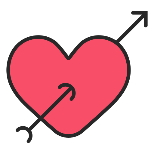 amor Generic Outline Color icono