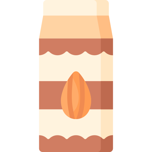 Almond milk Special Flat icon