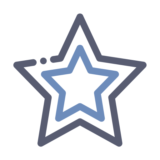 stella Generic Outline Color icona