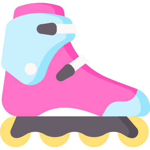 Roller Skate Special Flat icon