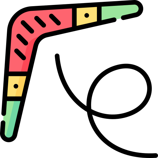 부메랑 Special Lineal color icon