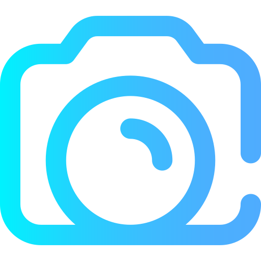 kamera Super Basic Omission Gradient icon