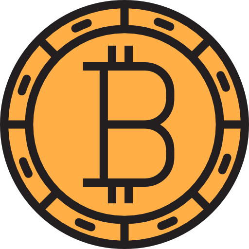 bitcoiny srip Lineal Color ikona