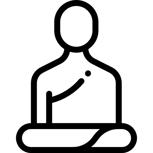モンク Detailed Rounded Lineal icon