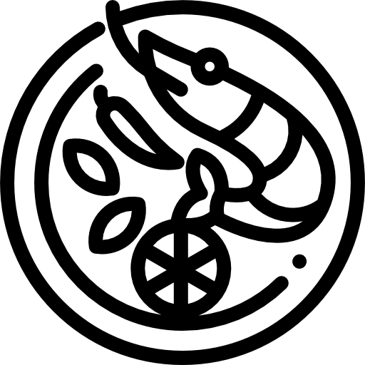 トムヤムクン Detailed Rounded Lineal icon