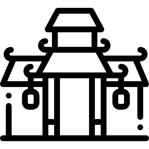 チャイナタウン Detailed Rounded Lineal icon