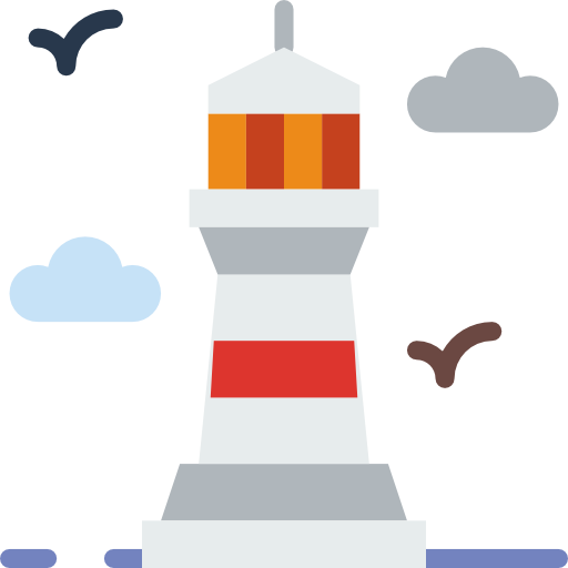 Lighthouse prettycons Flat icon