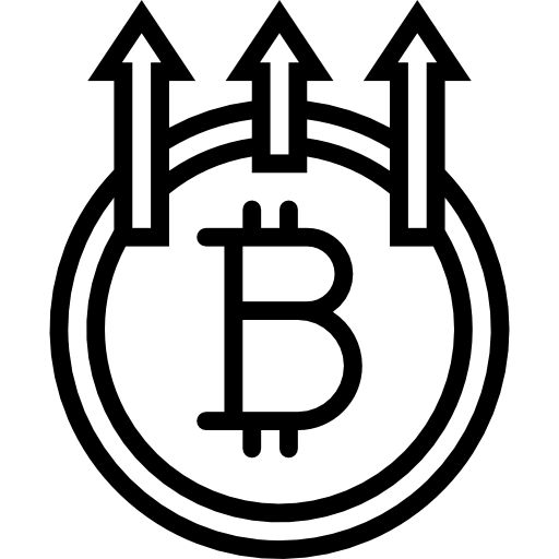 Биткойн srip Lineal иконка
