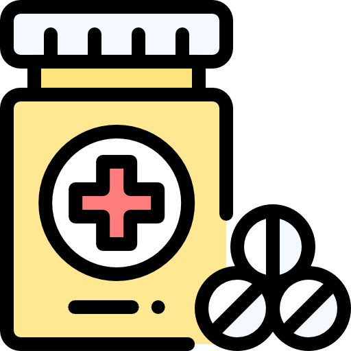 의사 Detailed Rounded Lineal color icon