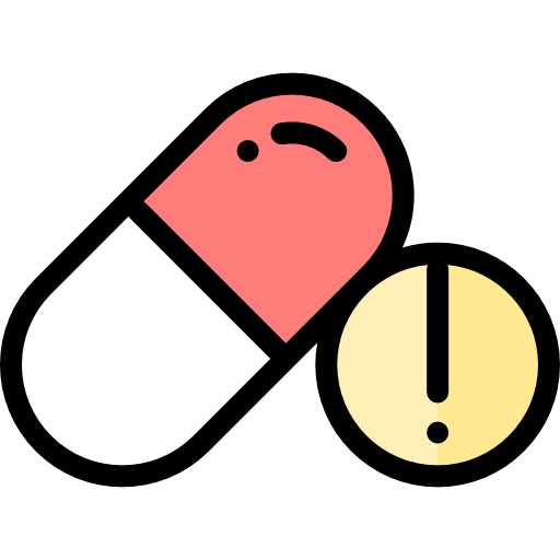 薬物 Detailed Rounded Lineal color icon