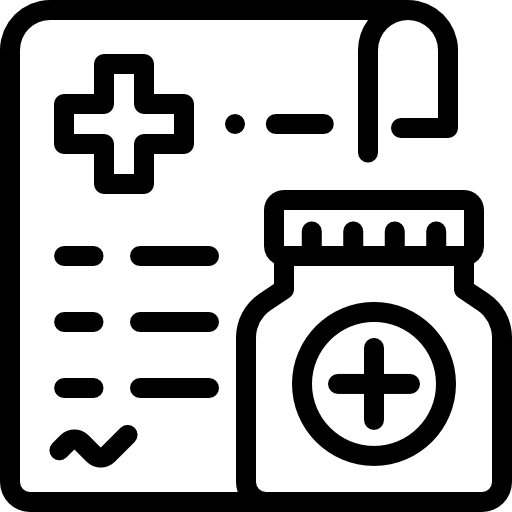 処方 Detailed Rounded Lineal icon