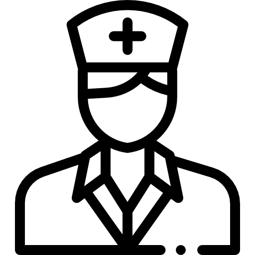 pharmacien Detailed Rounded Lineal Icône