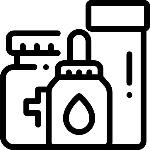 pillola Detailed Rounded Lineal icona