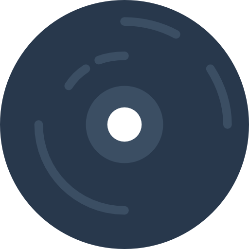 vynil prettycons Flat icon