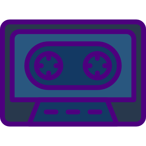 kassette prettycons Lineal Color icon