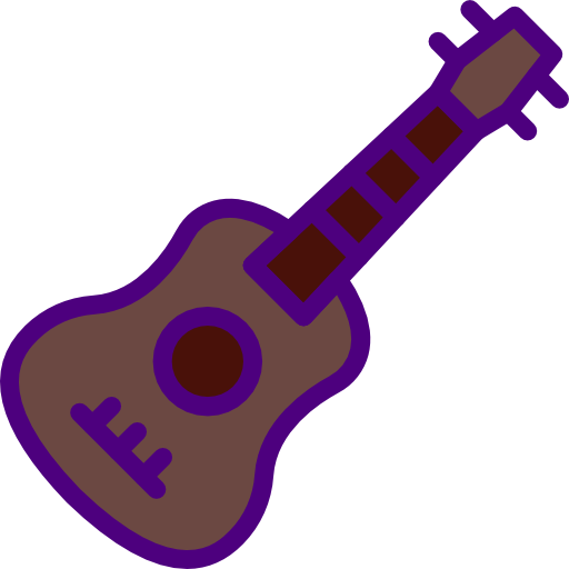 gitarre prettycons Lineal Color icon