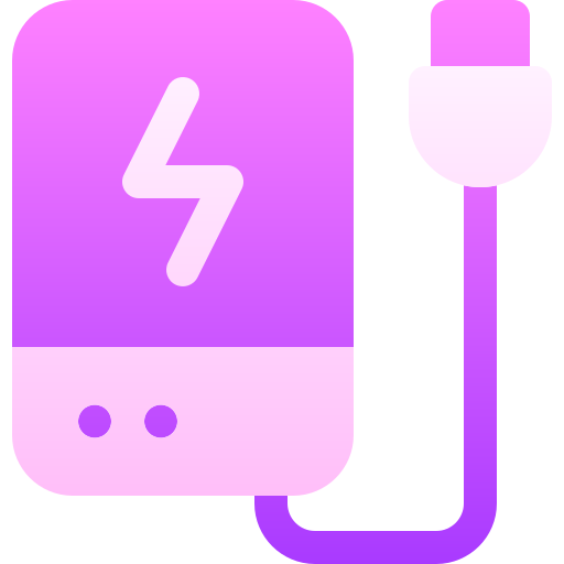 powerbank Basic Gradient Gradient icon