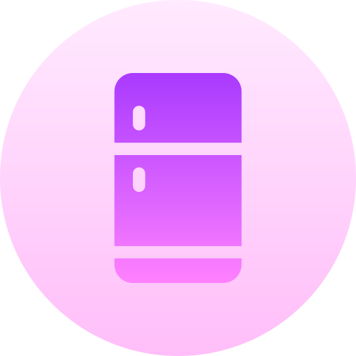 kühlschrank Basic Gradient Circular icon