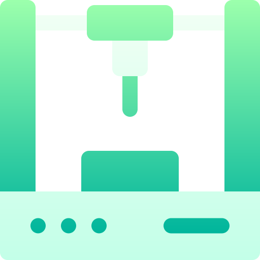 3d printer Basic Gradient Gradient icon