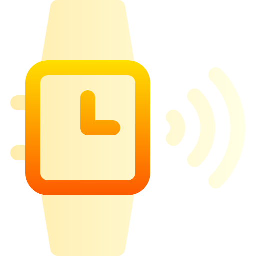reloj inteligente Basic Gradient Gradient icono