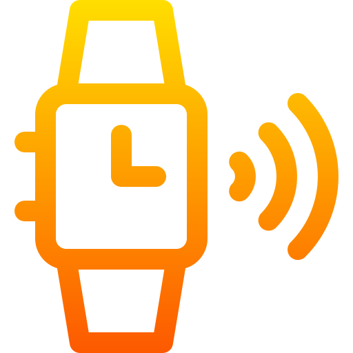 Умные часы Basic Gradient Lineal color иконка