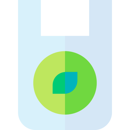 ekologiczna torba Basic Straight Flat ikona