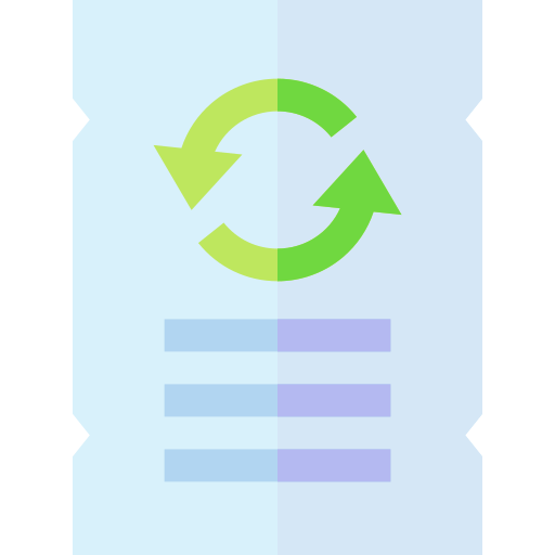 recycling Basic Straight Flat icoon