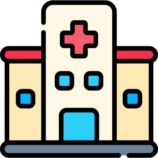 Hospital Kawaii Lineal color icon