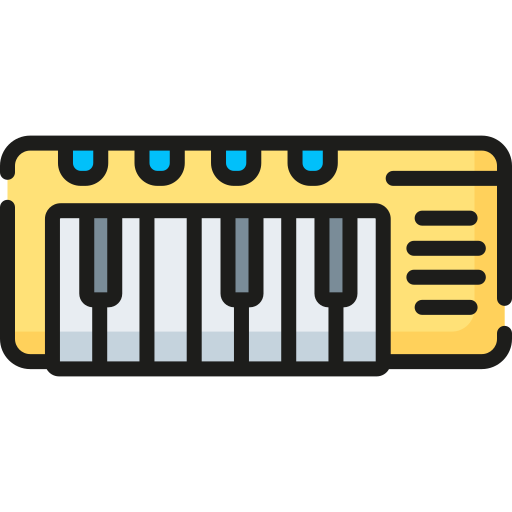 Piano Special Lineal color icon