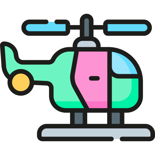 hubschrauber Special Lineal color icon