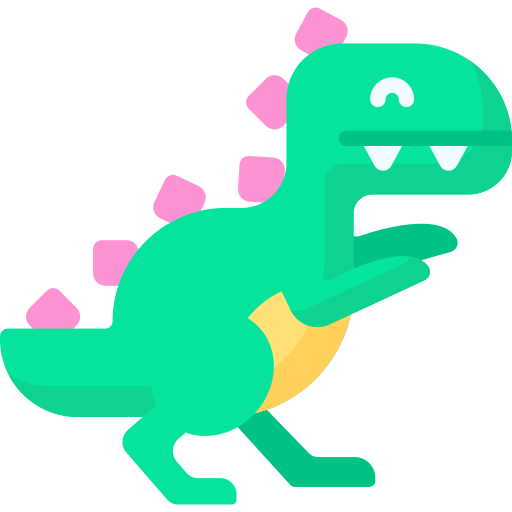 dinosaurus Special Flat icoon
