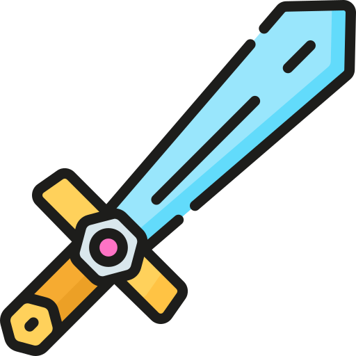 sword Special Lineal color icon