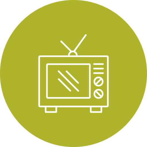 tv Generic Flat icoon