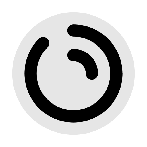 circulaire Generic Grey icoon