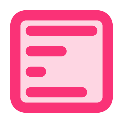 バー Generic Outline Color icon
