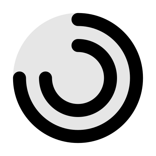 円形 Generic Grey icon