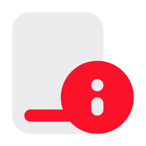 gebruikershandleiding Generic Flat icoon
