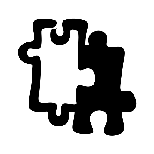 Puzzle Generic Hand Drawn Black icon